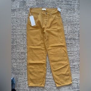 Anthropologie Mustard Yellow Women Jeans